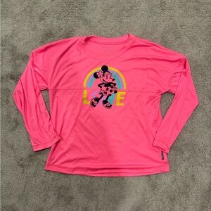 Disney Parks Authentic Aulani Pink Spirit Jersey Rash Guard XL